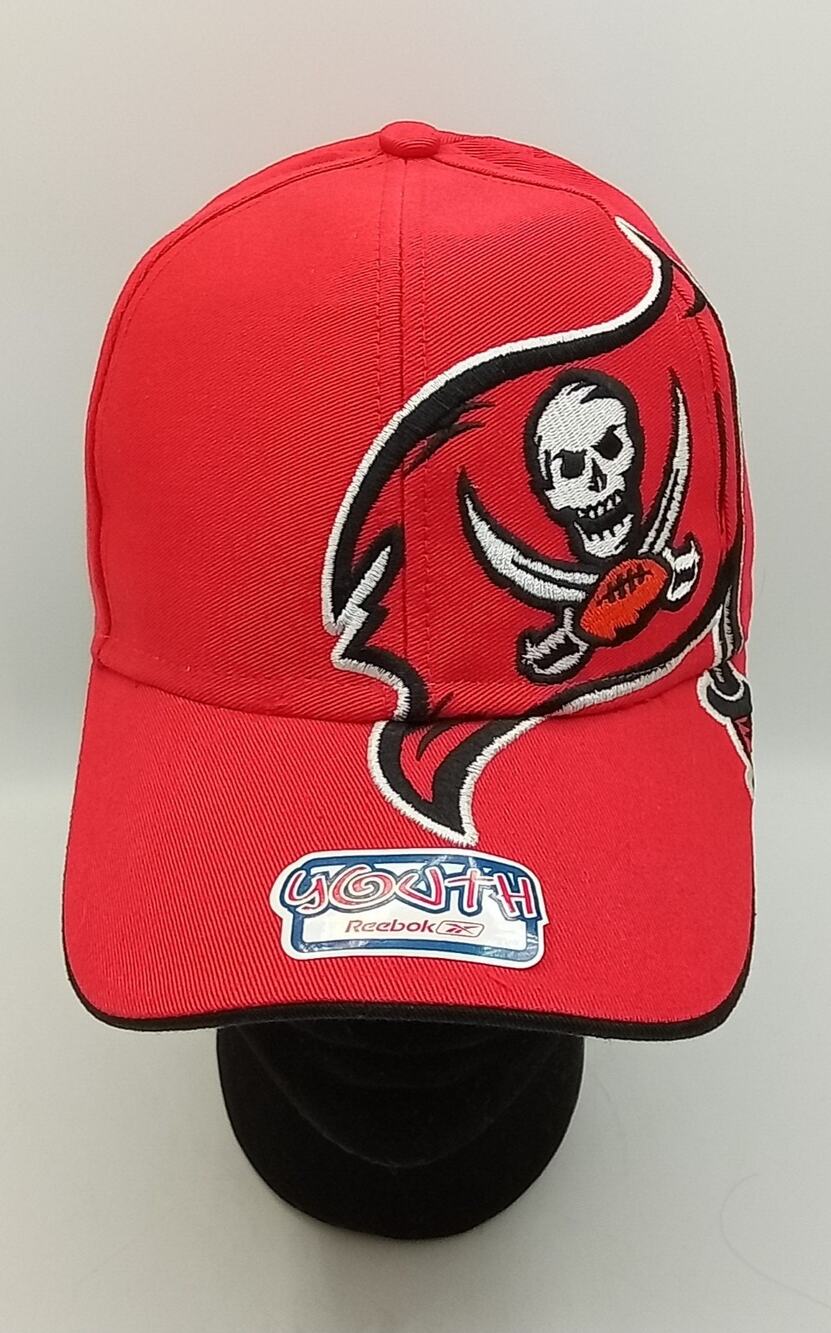 Vintage 90's Tampa Bay Buccaneer's NFL Team Logo Reebok Youth Cap Adjustable